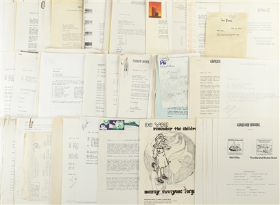 The Marshall Tucker Band 1973-1977 Massive Lot of Business Correspondence