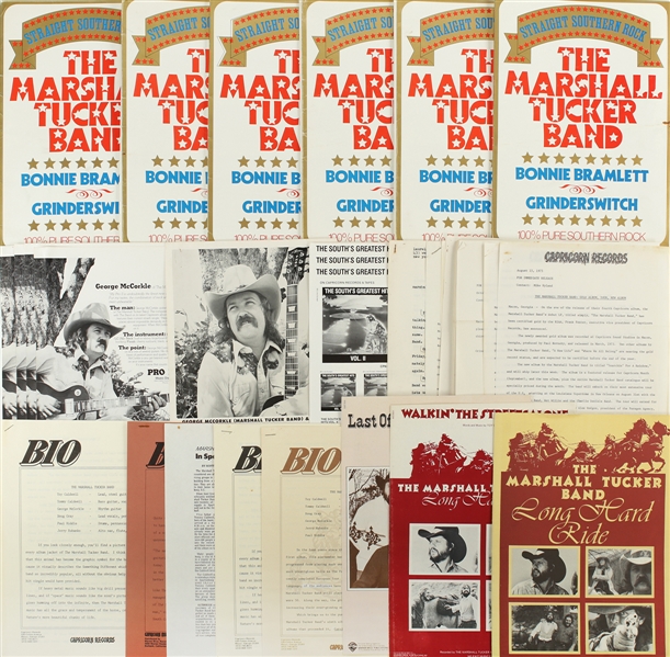 The Marshall Tucker Band 1974-1977 Promotional Items Lot