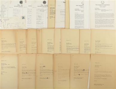 Otis Redding 1963-1967 Lot of Fan Mail and Business Correspondence