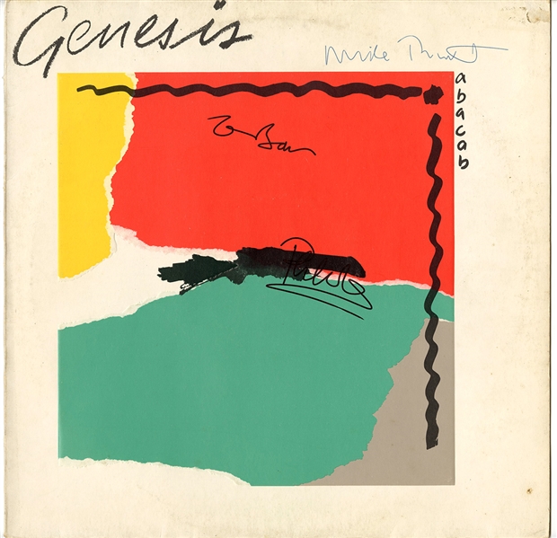 Genesis Signed “Abacab” Album w COA