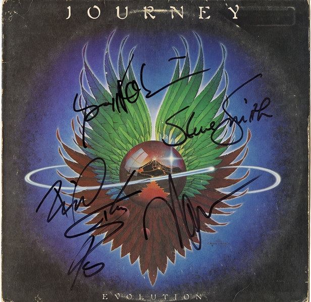 Journey Signed "Evolution" Album w COA