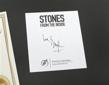 The Rolling Stones Bill Wyman Signed “Stones: From the Inside Rare & Unseen Images” Book