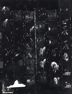 Motley Crue 1981 Live Debut Collection: 7 Original Prints and Contact Sheet From April 24