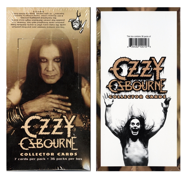Ozzy Osbourne 2001 Unopened Ozzy Osbourne Collector Cards