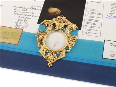The Beatles 1964 Display Piece WIth John Lennon’s Hair
