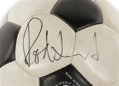 Rod Stewart 2000s Autographed Soccer Ball