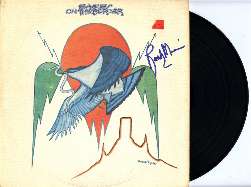 Randy Meisner Signed “Eagles on the Border” Album
