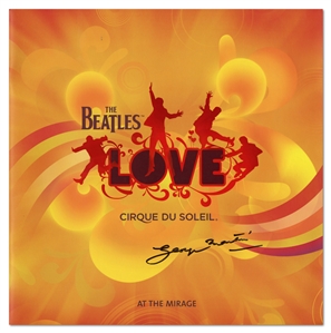 George Martin Signed The Beatles “Cirque de Soleil” Concert Program