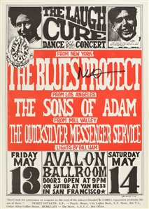 The Blues Project Signed Original Concert Poster