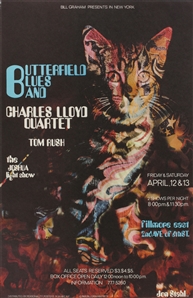 Butterfield Blues Band Original Concert Poster