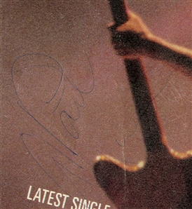 UFO Signed “No Place to Run” Program with Young Phil Collin w COA