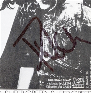 UFO Signed “No Place to Run” Program with Young Phil Collin w COA