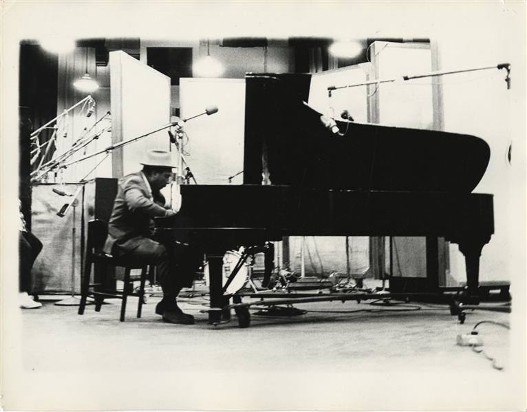 Thelonious Monk Original Quackenbush Stamped Photograph