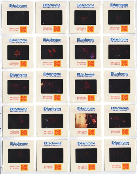 Pink Floyd 1975 20 Color Positve Slides From Nassau Veterans Memorial Coliseum in Uniondale, NY