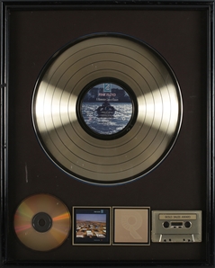 Pink Floyd “A Momentary Lapse of Reason” RIAA Gold Sales Record Award