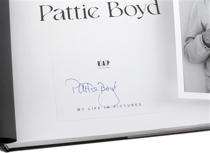Pattie Boyd Signed “My Life In Pictures” Book