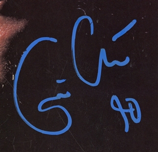 Eric Clapton 1990 Twice Autographed Journeyman Concert Program w COA