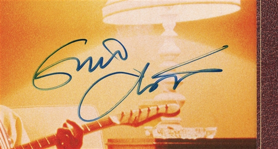 Eric Clapton 1978 Autographed Backless Album w COA