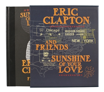 Eric Clapton 1999-2013 Genesis Publications: Sunshine of Your Love Signed by Derek Trucks, Susan Tedeschi, Robert Cray, Jimmie Vaughan