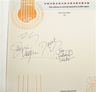Eric Clapton 1999-2013 Genesis Publications: Sunshine of Your Love Signed by Derek Trucks, Susan Tedeschi, Robert Cray, Jimmie Vaughan