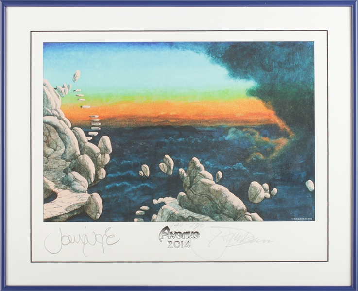 The Moody Blues John Lodge & Roger Dean Signed 2014 Reissue Print
