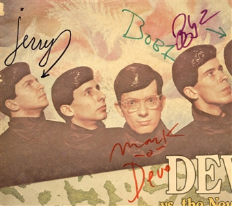 DEVO 1981 Autographed BAM Magazine
