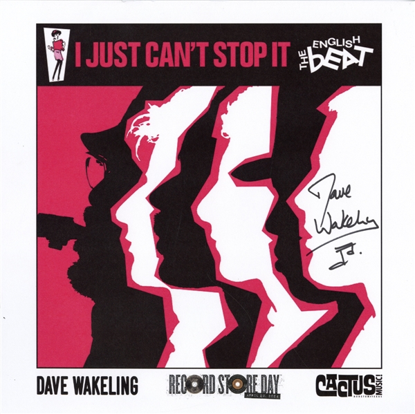 The English Beat 2024 Dave Wakeling Autographed Promotional Flat