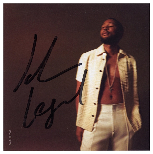 John Legend 2024 Autographed Promotional Card