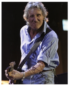 Pink Floyd 1990s-2000s Roger Waters Autographed Color Photo w COA