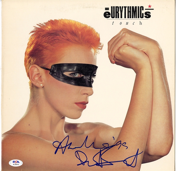 The Eurythmics Signed “Touch” Album w COA