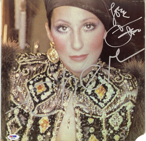 Cher Signed “Cher" Album w COA
