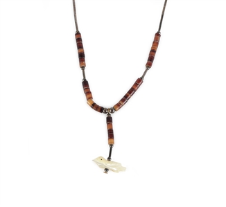 Jimi Hendrix 1967-1970 Owned & Worn Orange Glass Beaded Necklace w/ Provenance