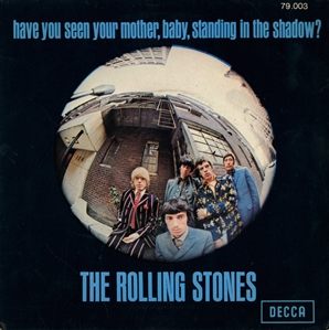 The Rolling Stones 1966 Have You Seen Your Mother, Baby...? French Decca 7-Inch Single Autographed w COA