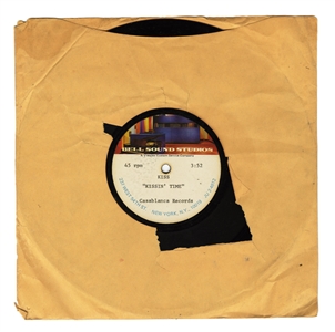 KISS 1974 Kissin' Time Original Bell Sound Studios 10-Inch Acetate from Peter 'Moose' Oreckinto Collection