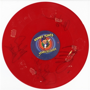 Van Halen 1978 Autographed Warner Bros. Promtional Looney Tunes Demo EP w COA