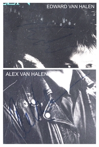 Van Halen 1988 Band Autographed OU812 Album