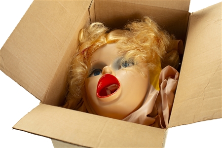 Van Halen 1991 Rare For Unlawful Carnal Knowledge Promotional Blow-Up Doll With Original Box