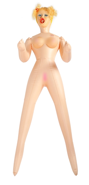 Van Halen 1991 Rare For Unlawful Carnal Knowledge Promotional Blow-Up Doll With Original Box
