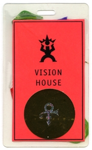 Prince 1994 The Beautiful Experience / Vision House Laminate w/COA