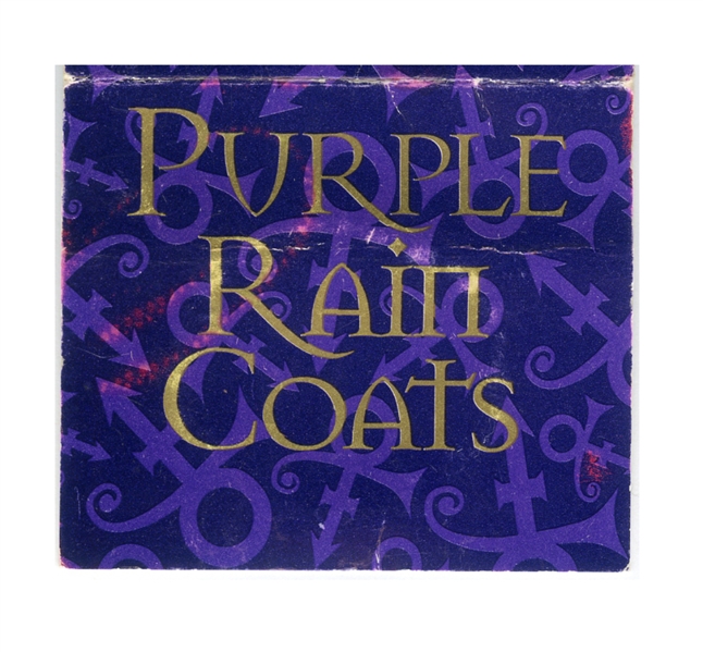 Prince 1995 Official Purple Rain Coats Condom w/COA