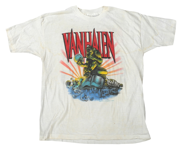 Van Halen 1988 Summer Tour Concert Shirt w/COA