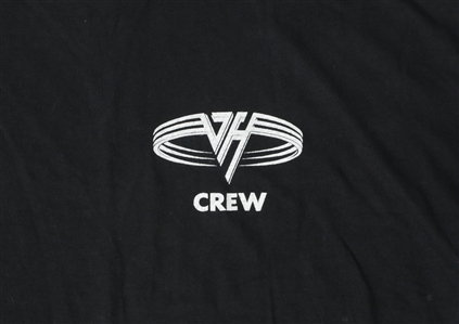 Van Halen 1990s Black Crew Shirt w/COA
