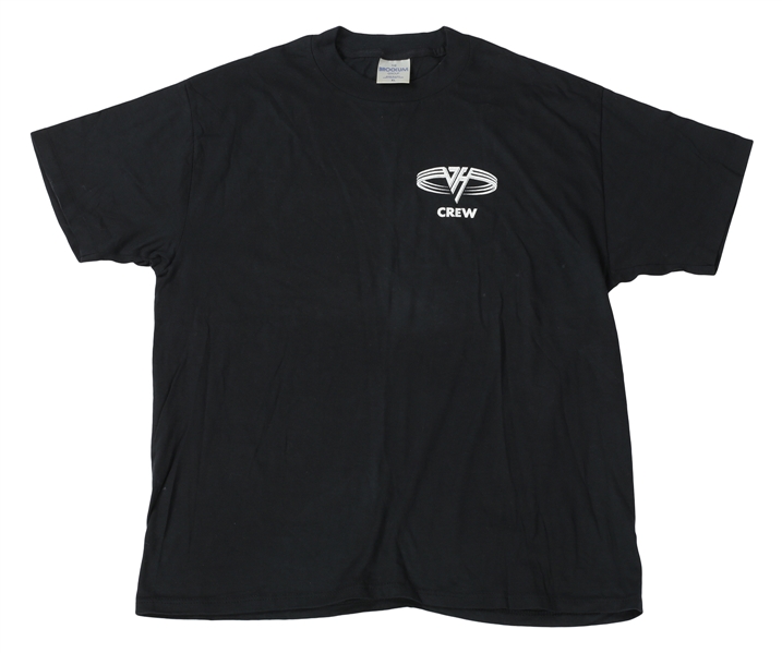 Van Halen 1990s Black Crew Shirt w/COA