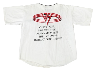 Van Halen 1993 Heavy Cotton Baseball Style MCA Concerts Canada Promoter Jersey w/COA