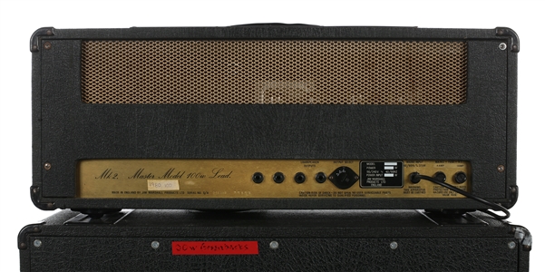 Edward Van Halen Owned & Used 1980-1986 Marshall JMP Mk. 2 100W Lead & Half Stack 5150 Studio/Stage By Jose Arredondo & Zeke Clark w/COA