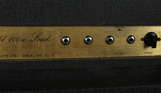 Edward Van Halen Owned & Used 1977 Marshall JMP Mk. 2 100W Lead & Half Stack 5150 Studio By Jose Arredondo & Zeke Clark w/COA