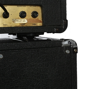 Edward Van Halen Owned & Used 1977 Marshall JMP Mk. 2 100W Lead & Half Stack 5150 Studio By Jose Arredondo & Zeke Clark w/COA