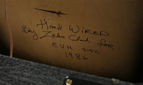 Edward Van Halen Owned & Used 1986 Marshall 4 x 12 Half Stack Stage/Studio Used w/COA