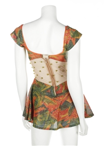 B-52's 1989-1990 Kate Pierson Cosmic Thing Tour Stage Worn Dress