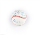 Van Halen 1999 Full Band Signed Baseball w/ COA